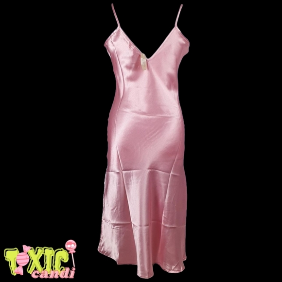 ๐ Pastel Pink Slip Dress ๐ - Picture 3 of 4
